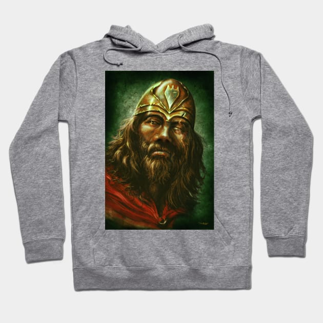 Vetaran Warrior Hoodie by Artofokan